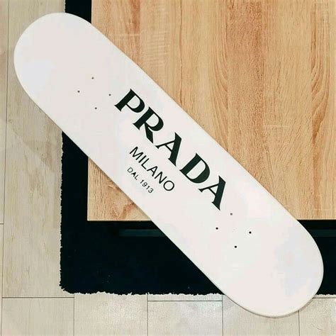 prada skateboard deck